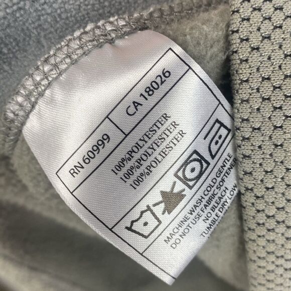 Colorado Mammoth 1/4 Zip Knit Fleece Jacket Antigua Gray Size Medium   68 - Picture 6 of 6